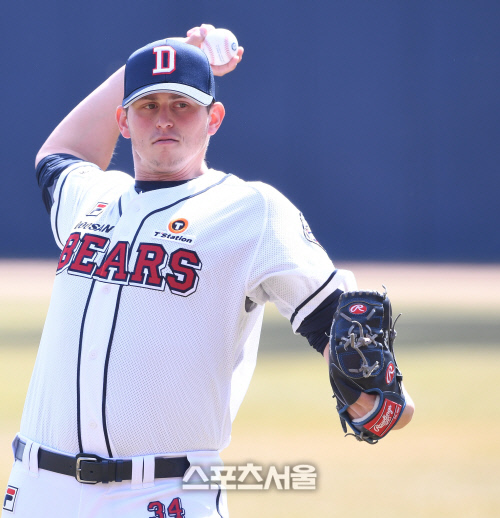 [포토] 두산 플렉센, 프렉센이 아닙니다~