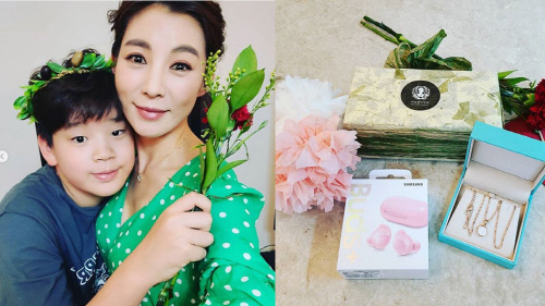 다둥이맘 설수현 "엄마한테 한방으로 갚는구나" 푸짐한 어버이날 선물 공개 [★SNS]