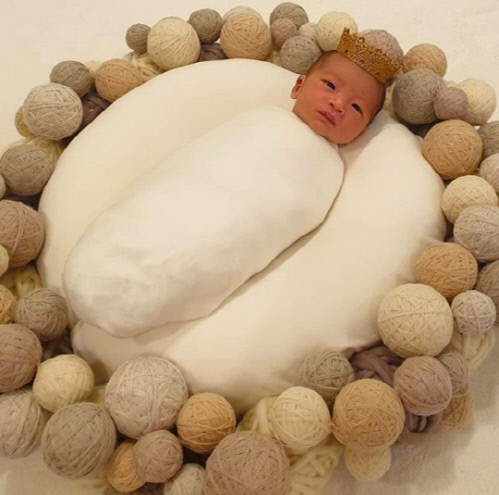 장성규, 꼭 닮은 '꼬물이' 둘째 아들에 "이 천사를 어찌할꼬 군대가즈아"[★SNS]