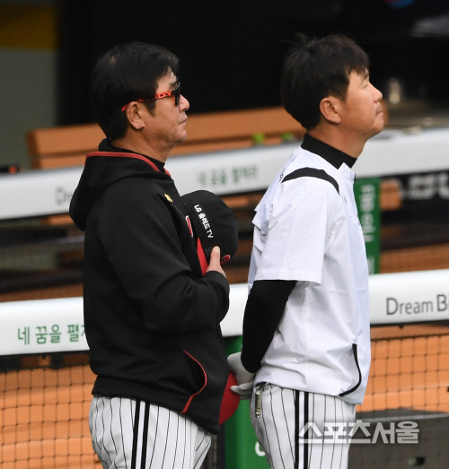 [포토] LG 류중일 감독, 과연 위닝 시리즈를...?