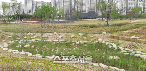 1영통구 글빛누리공원  . 제공=수원시