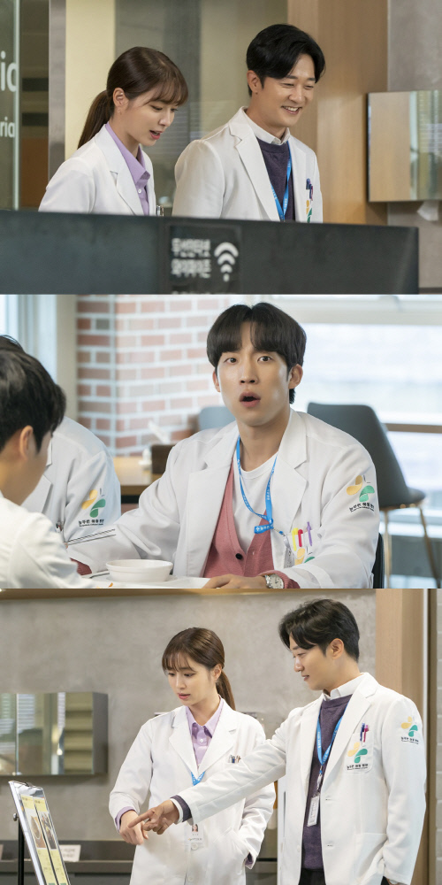 '한다다' 이민정X알렉스, 화기애애한 분위기…이상엽 '화들짝'