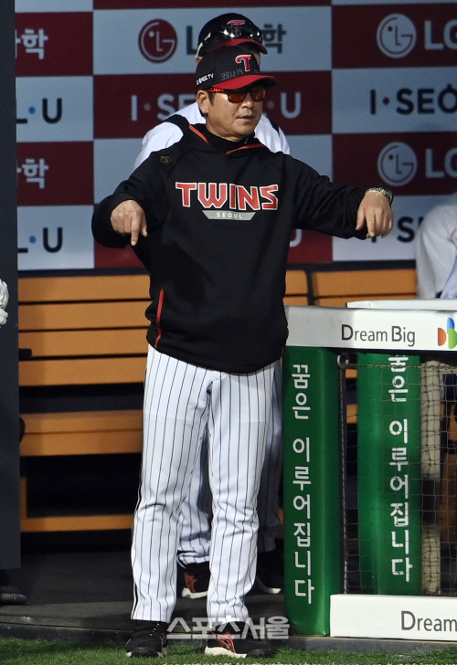 [포토]LG 류중일 감독, 비디오판독 해주세요!