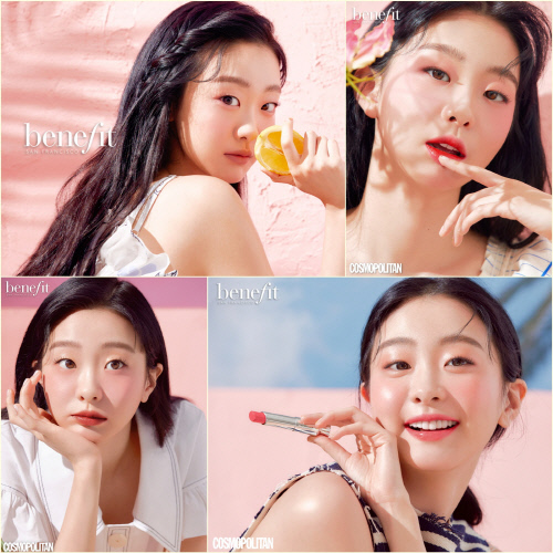 김다미_코스모폴리탄_베네피트_4컷취합