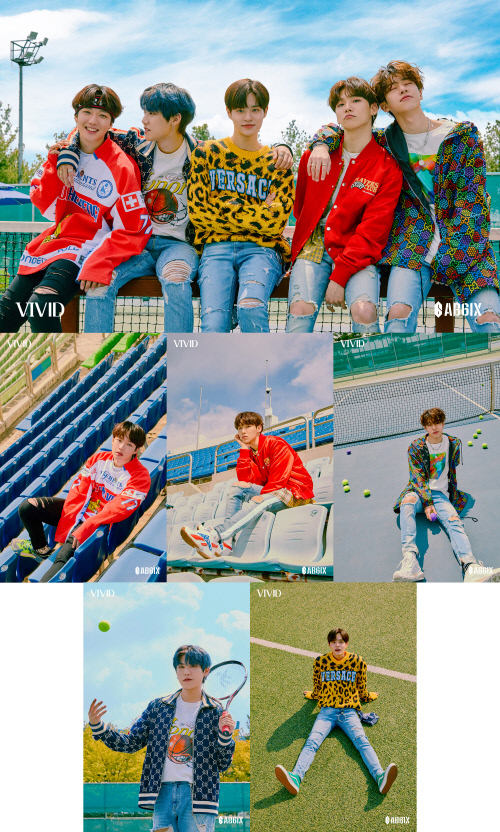 AB6IX ,'비비드' 콘셉트 포토 공개…자유분방 매력 발산