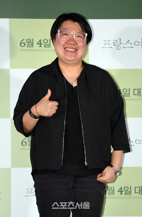 [포토]'프랑스여자'의 김희정 감독, '제가 만든 영화 중에 가장 재밌어요!