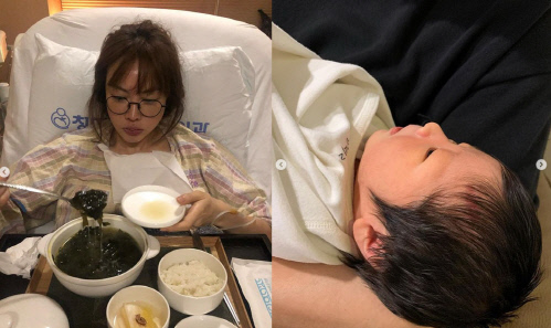 '득남' 양미라, "구레나룻 생후 4일 아들, 매일이 시트콤" 조리원 일상 공개[★SNS]