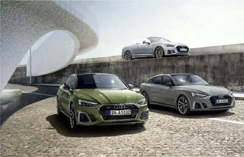 제네시스 G80 저격수 될까? 아우디의 쿠페형 세단 '더 뉴 A5'