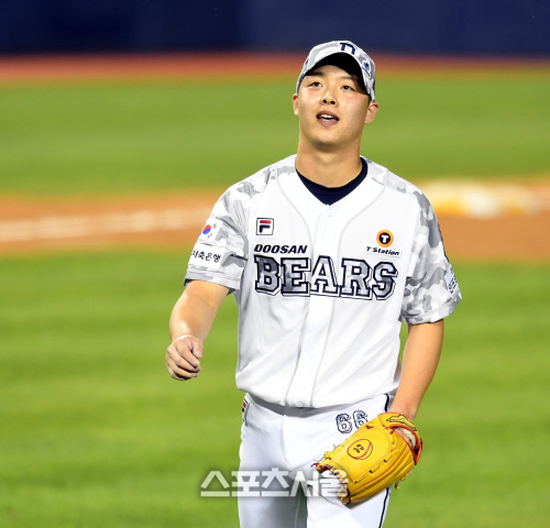 [포토] 박치국 \'위기 잘 넘겼어\'