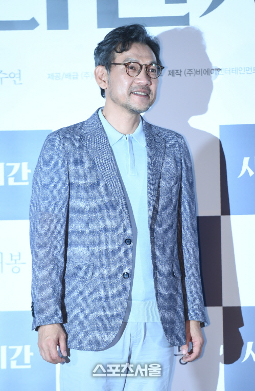 [포토] '사라진 시간' 정진영 감독, 인자한 미소