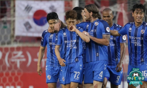 '5경기 13골' 울산, 한맺힌 다득점 선두…유효슛 비율 67% 원동력