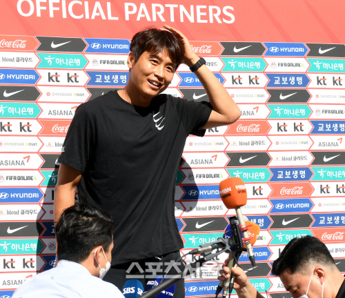 [포토] 이동국 '대표팀에 온 거 같네요'