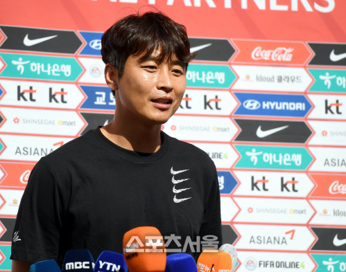 [포토] 이동국 '지도자 과정 이수하러 파주 왔습니다'