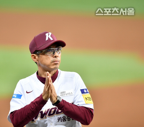4연승 키움 손혁 감독[포토]