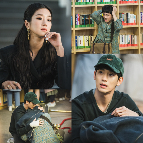 '사이코지만 괜찮아' 오정세, 김수현 품에 안겨 오열…서예지 사인회 발칵