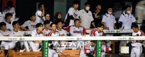 [포토] LG \'두산전 스윕 당하면 안되는데\'