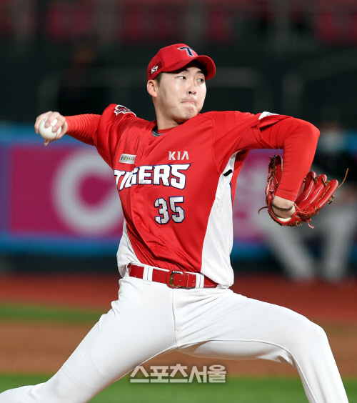 '구속보다 안정감' KIA '뒷문' 경찬, 원정 6연전 키맨