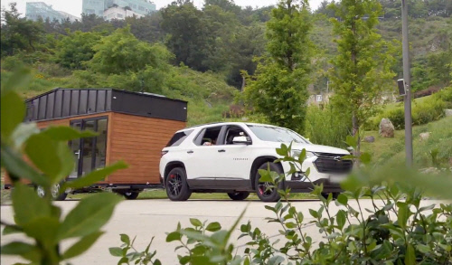 쉐보레 트래버스, tvN '바퀴 달린 집'서 최적의 캠핑카 존재감 과시