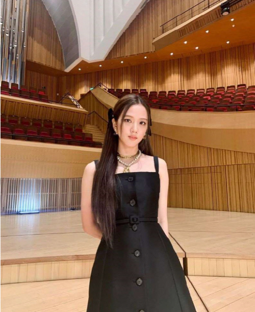 지수 "블링크 지금 만나요♥" 동화 속 공주님 비주얼 눈길[★SNS]