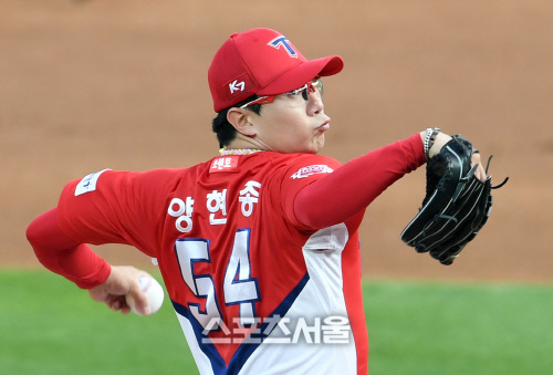 [포토]KIA 양현종, 시즌 5승을 향해!