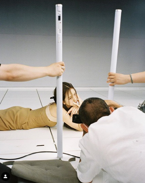 지수 화보 촬영