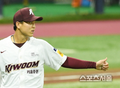 [포토] 키움 이승호, 수비 좋아요~