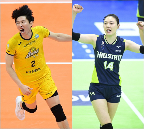 황택의-양효진, 새 시즌 V리그 남녀부 최고 연봉