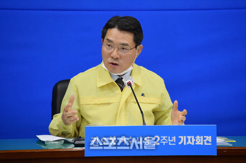 권오봉 여수시장, 민선7기 2주년 기자회견 개최