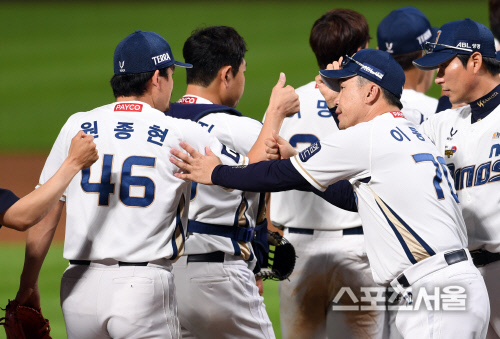 선두독주 NC 이동욱 감독 "선수 모두 집중력있게 뛰어서 승리"[SS인터뷰]