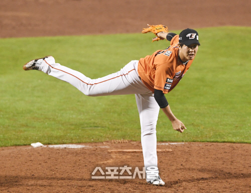 [포토] 한화 박상원, 18연패...막지 못했어...