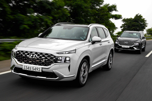 더 뉴 싼타페 주행 (4)