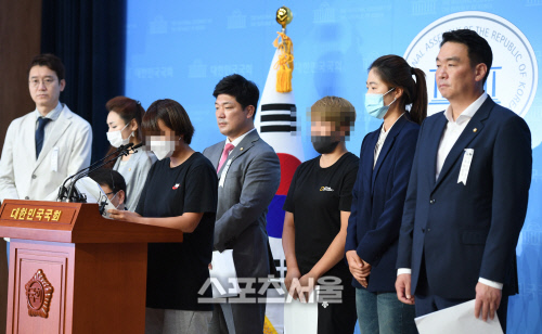 [포토] 고(故) 최숙현 선수 관련 추가 피해자 기자회견
