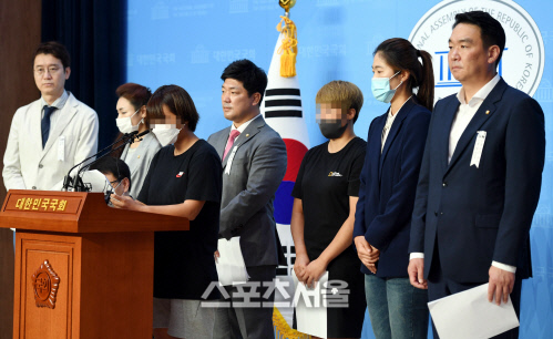 [포토] 고(故) 최숙현 선수 추가 피해 호소 '주장 선수도 가혹행위 했다'