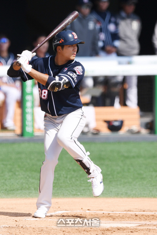 [포토] 두산 김대한, 조준하시고~