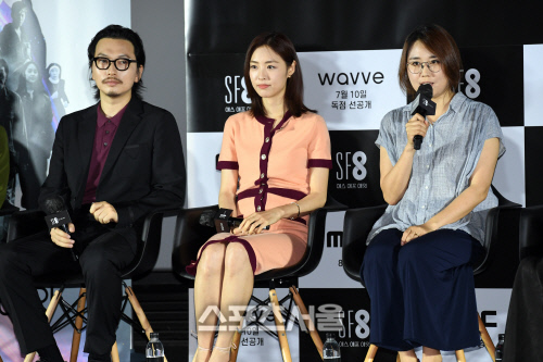 [포토]SF8 프로젝트 '만신'의 이동휘-이연희-노덕 감독