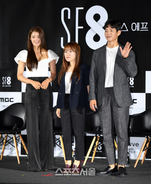 [포토]이시영-한가람 감독-하준, 우린 '블링크' 팀!