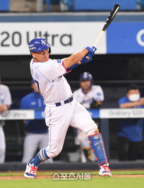 [포토] 삼성 강민호, 