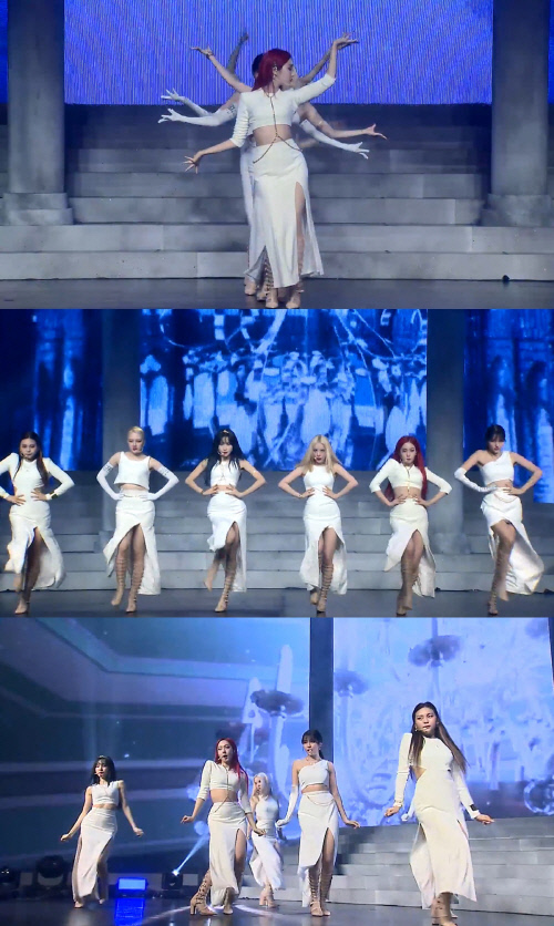 여자친구, 신곡 'Apple' 마녀 퍼포먼스 화제 #사과나무춤 #캣워크춤