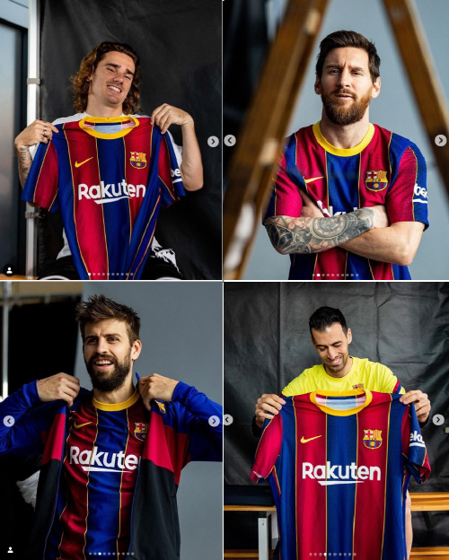 바르샤 유니폼 B컷