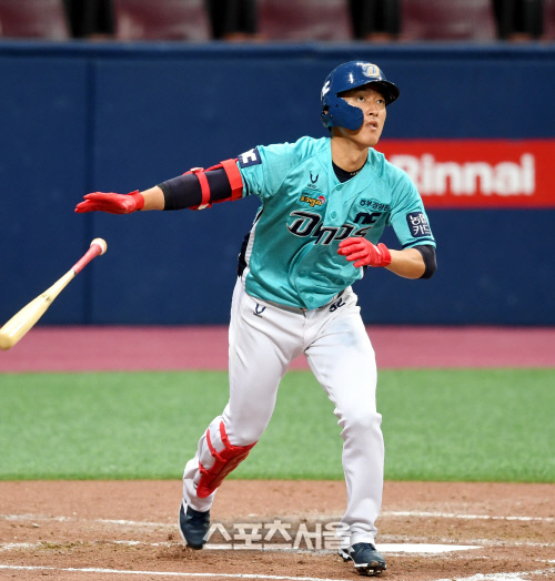"저만의 것이 있다"…벌써 9호포, 노진혁의 최다 홈런 페이스[SS시선집중]