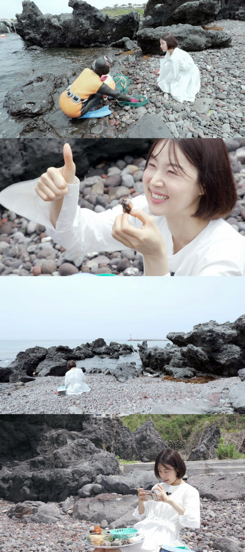 '편스토랑' 한지혜, 제주도 '핫'한 김밥들 섭렵 "로망 실현"