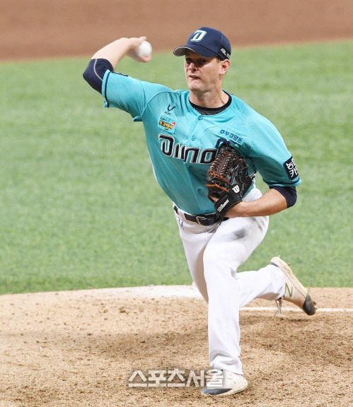 NC 이동욱 감독 "루친스키, 에이스답게 연패 끊었다"[SS현장]