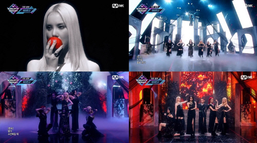 여자친구, 신곡 'Apple' 컴백무대 성료…치명적인 매력