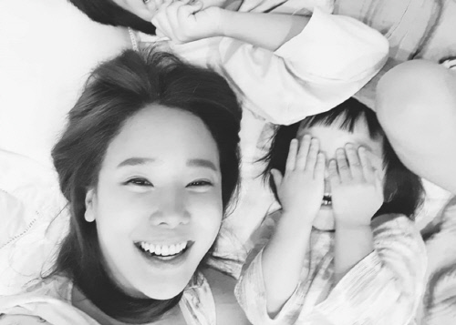 "까르르 웃음소리 음성지원" 소유진, ♥백종원 미니미들과 화보같은 주말[★SNS]