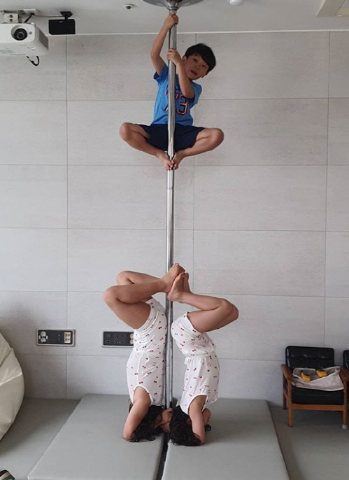 이동국 DNA '설수대 곡예단' 설아X수아X대박, "유전자의 힘은 무서워"[★SNS]