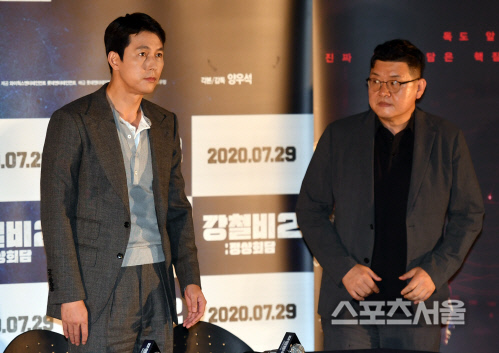 강철비2: 정상회담 정우성과 양우석 감독[포토]