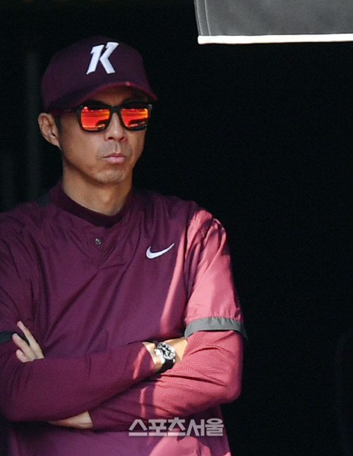 키움 손혁 감독 \'이번주말은 위닝으로 끝내자![포토]