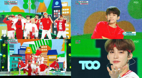 '음악중심' TOO(티오오), '하나 둘 세고' 퍼포먼스 무대…꾸러미 매력