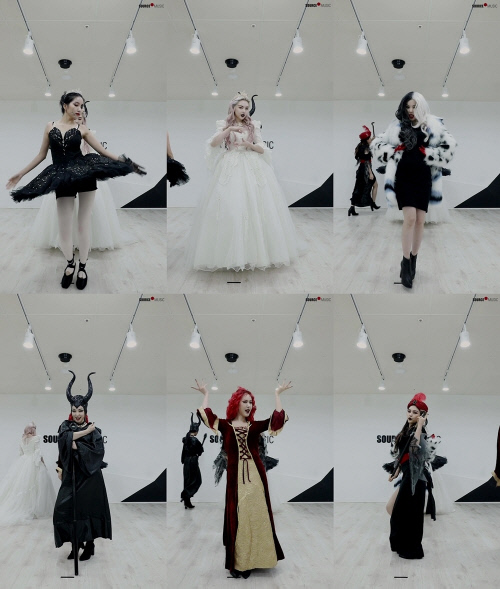 "각별한 팬 서비스!" 여자친구, 신곡 'Apple' 마녀 버전 안무 영상 깜짝 공개