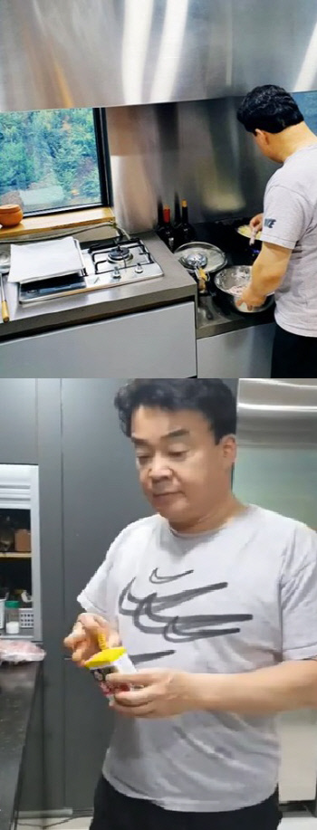 매일매일 '맛남의 광장' 백종원, ♥소유진 위해 직접 만든 음식 공개[★SNS]